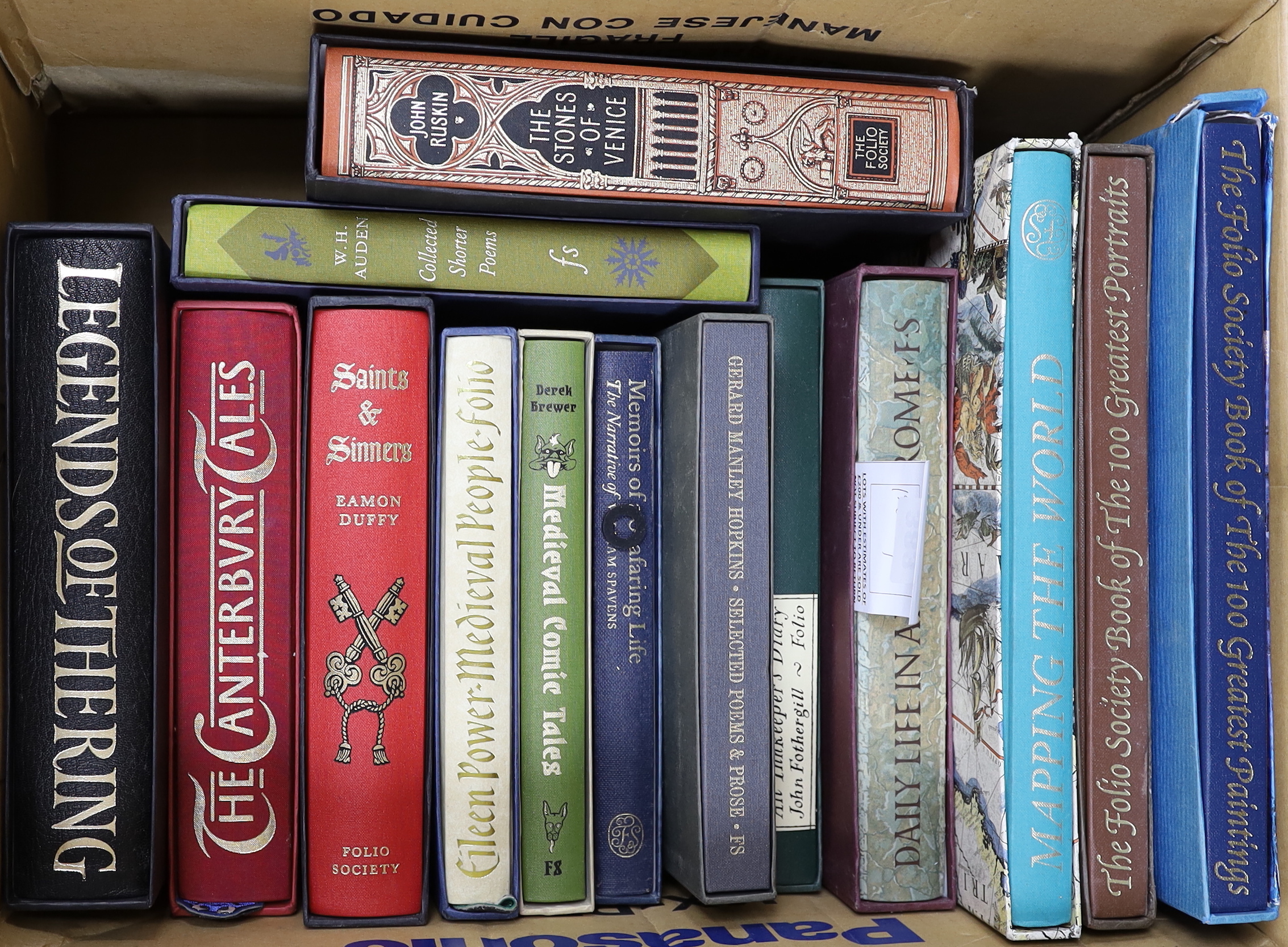 Folio Society - A Miscellany collection, includes- Legends of the Ring (illus. Brett), morocco backed pictorial gilt cloth, roy. 8vo. 2004; and 13 others - all slip cased